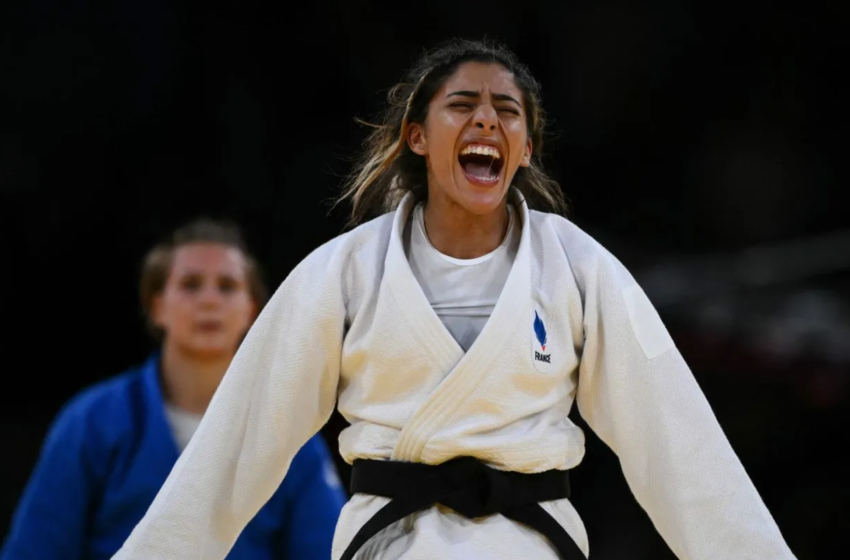  Shirine Boukli (judo), étudiante à emlyon et médaillée aux JO 2024