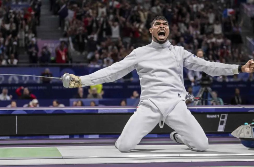  Yannick Borel (épée), nouveau médaillé aux JO pour emlyon